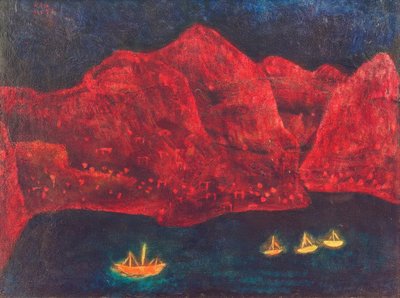 Southern Coast in the Evening by Paul Klee